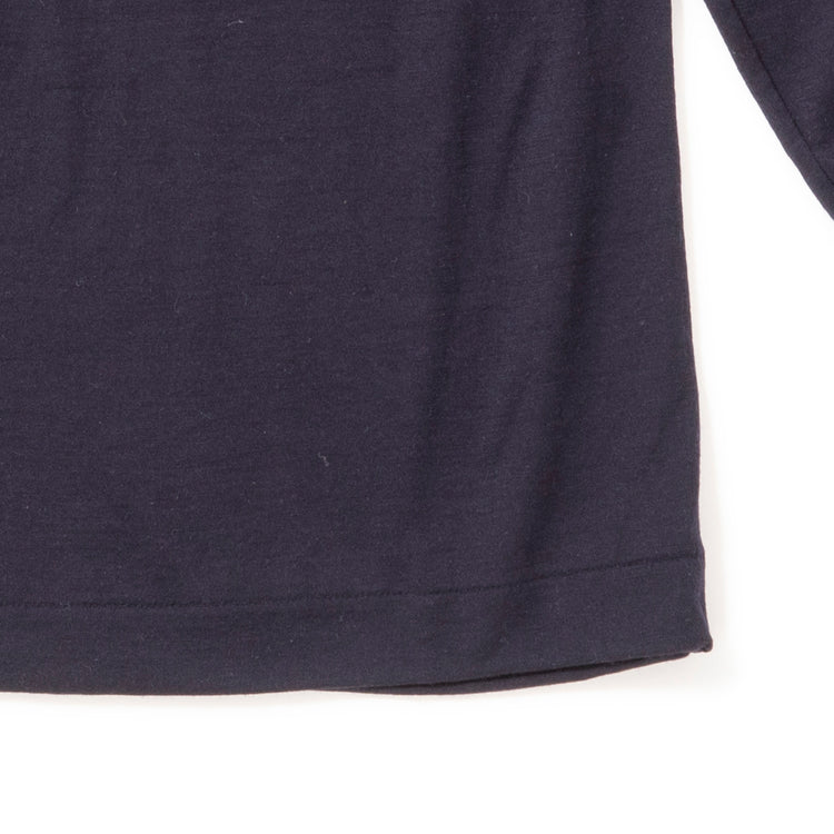 Ameriyas | アメリヤス メリノウール長袖Tシャツ