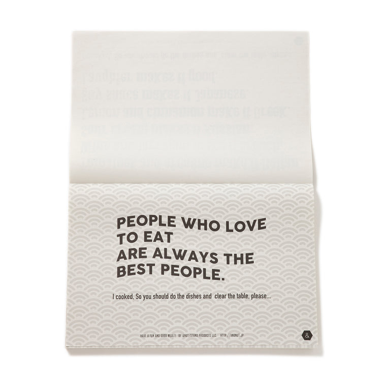 &NUT | アンドナット PAPER PLACE MAT ver,3