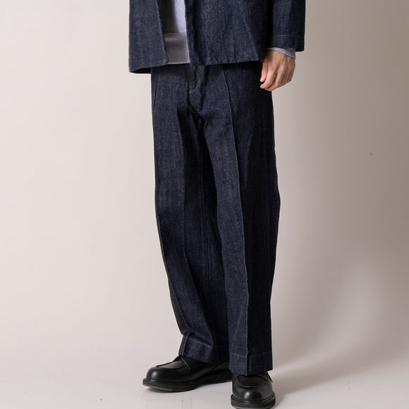 Odd Human | オッドヒューマン センタープレスデニムパンツ