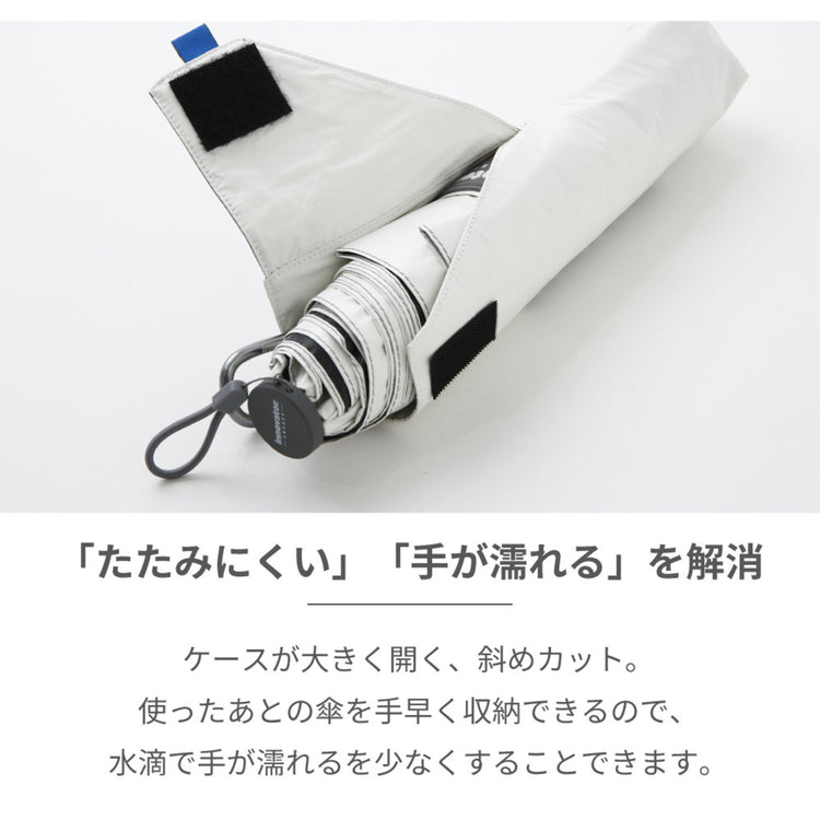 innovator | イノベーター 晴雨兼用傘 60cm Slim (シルバー)