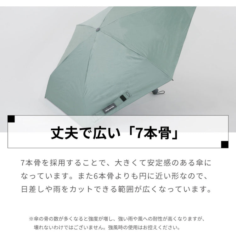 innovator | イノベーター 晴雨兼用傘 60cm Slim (シルバー)