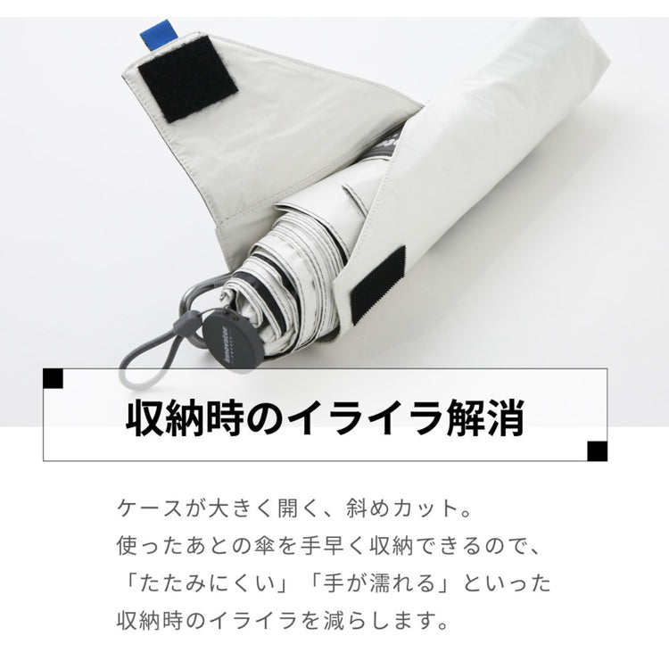 innovator | イノベーター 晴雨兼用傘 60cm Slim (シルバー)