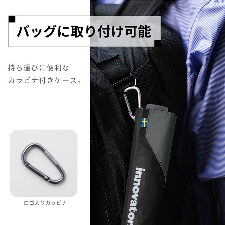 innovator | イノベーター 晴雨兼用傘 60cm Slim (シルバー)