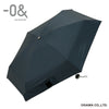 -0& | ゼロアンド 50cm軽量晴雨兼用傘コンパクト