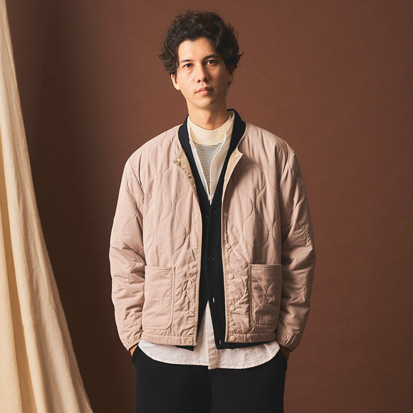 ROKX | ロックス QUILT CARDIGAN insulated POLARTEC® POWER FILL