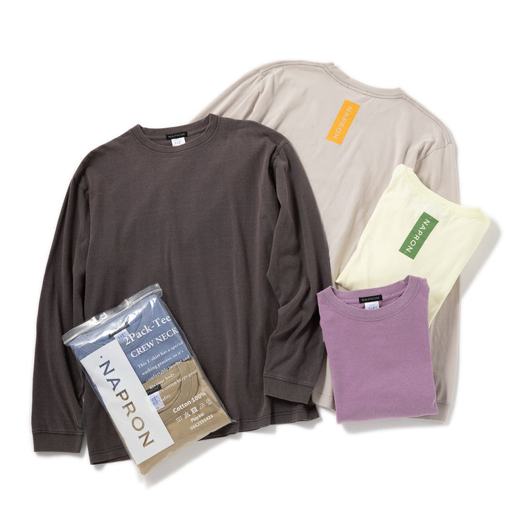 NAPRON | ナプロン 2PACK T-SHIRTS LONG