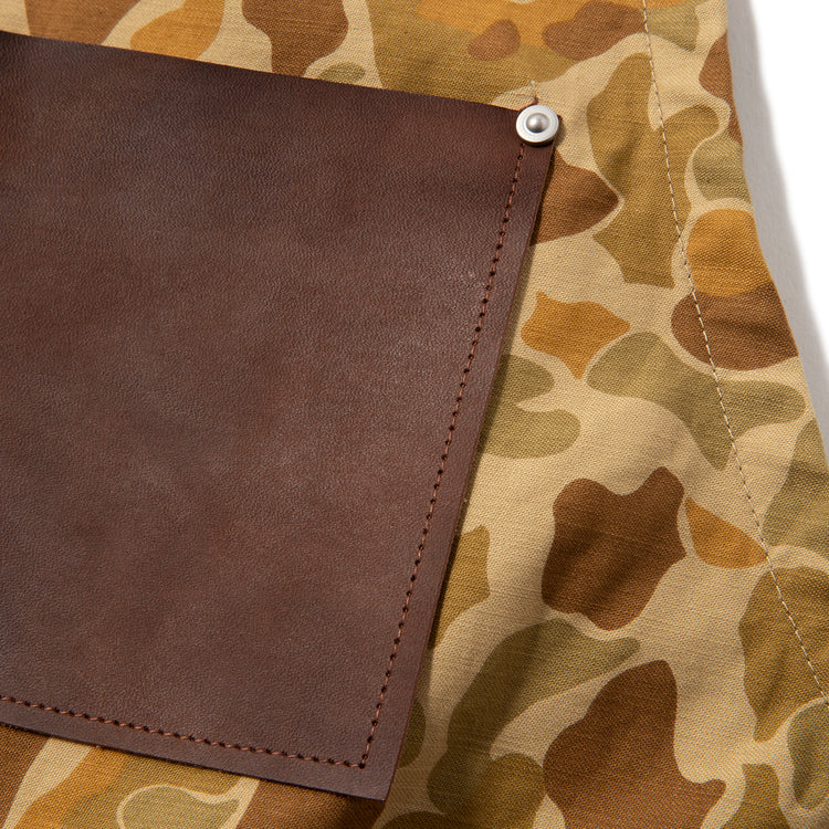 NAPRON | ナプロン LEATHER POCKET APRON