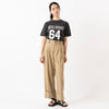 モデル身長165cm,SIERRA DESIGNSのGood On×SIERRA DESIGNS 64TEE|FIL DE FERのシャンブレーツイル ワイドターンアップパンツ|CHACOのWs CUSHZ,https://market.e-begin.jp/products/arg_sie0428u_lala|https://market.e-begin.jp/products/af_cha0392u_lala