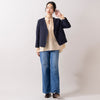 モデル身長165cm,HEAVENLYのCotton Linen Broad Washer Smock Pullover|caquのFSリネンワイドフレア|rapiécageのプチメタルコードチョーカー|rapiécageのダブルUラインイヤカフ,https://market.e-begin.jp/products/dlt_hvr0159u_lala|https://market.e-begin.jp/products/tan_caq0739q_lala|https://market.e-begin.jp/products/rdx_rpc0105u_lala|https://market.e-begin.jp/products/rdx_rpc0110u_lala
