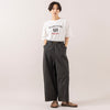 モデル身長 163cm,NOMBRE IMPAIRのムラプリントコットン ビット付きバレルパンツ|BlundstoneのAEROCORK SANDAL,https://market.e-begin.jp/products/rdx_nmi0308u_lala|https://market.e-begin.jp/products/sed_bld0289u_lala