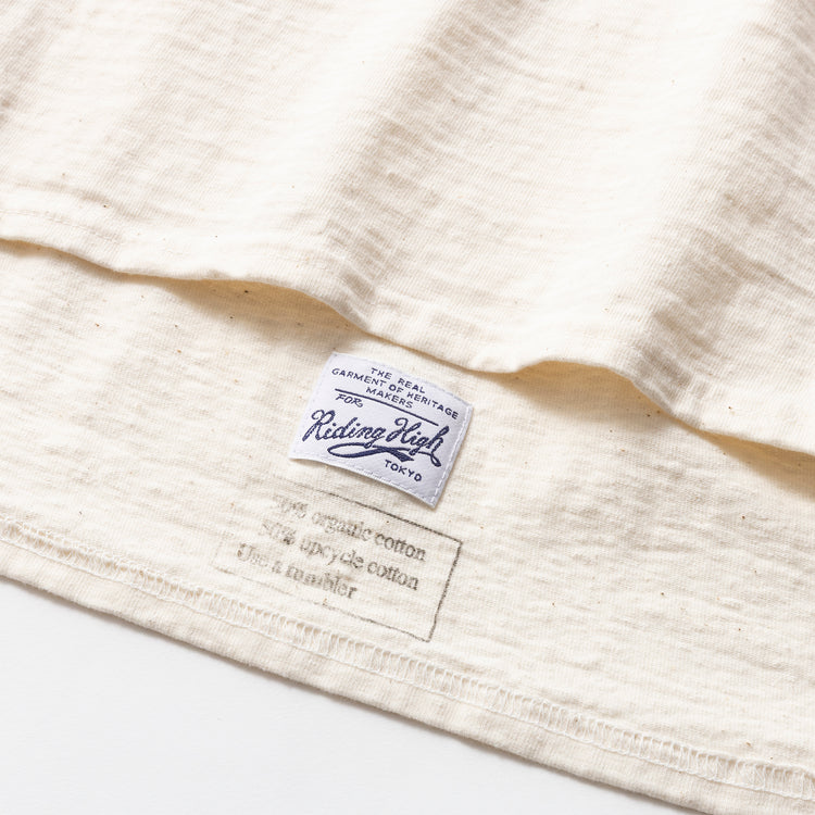 RIDING HIGH | ライディングハイ NON DYED JERSEY L/S TEE 14/-UPSYCLE JERSEY
