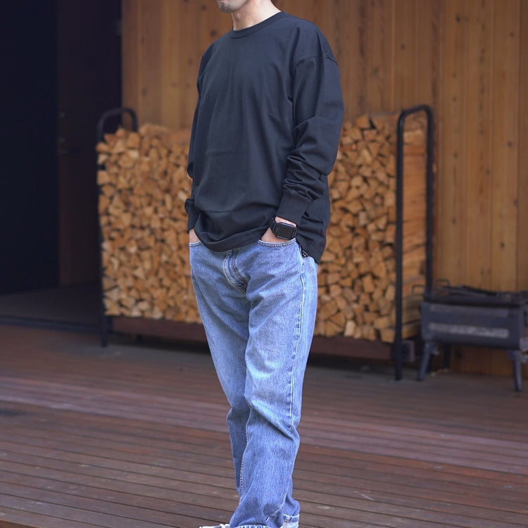 ROOT CO. | ルート ROOT CO. PLAY UTILITY BACK POCKET Long Sleeve Plain T-Shirts