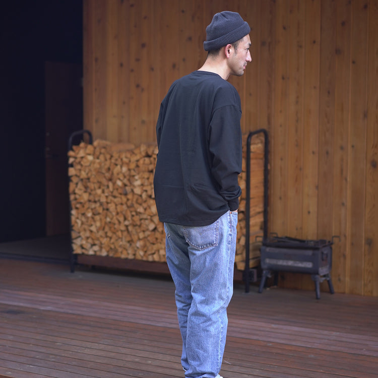 ROOT CO. | ルート ROOT CO. PLAY UTILITY BACK POCKET Long Sleeve Plain T-Shirts