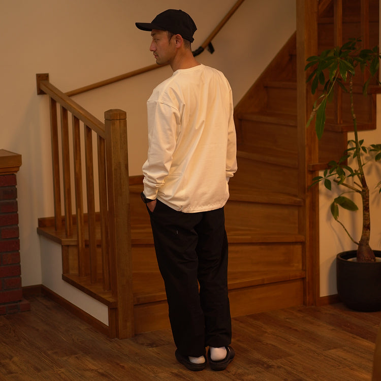 ROOT CO. | ルート ROOT CO. PLAY UTILITY BACK POCKET Long Sleeve Plain T-Shirts