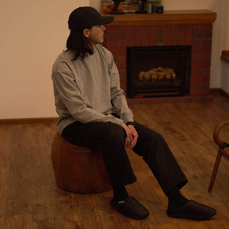 ROOT CO. | ルート ROOT CO. PLAY UTILITY BACK POCKET Long Sleeve Plain T-Shirts