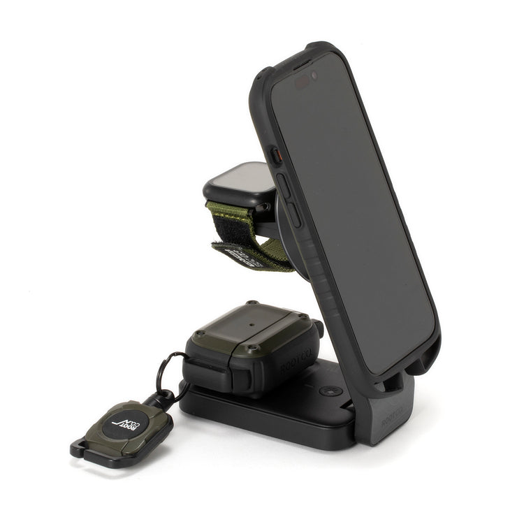 ROOT CO. | ルート PLAY EZ Fold - 3 in 1 Mag Safe Charging Station (ブラック)