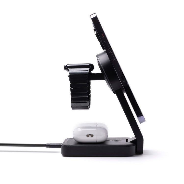 ROOT CO. | ルート PLAY EZ Fold - 3 in 1 Mag Safe Charging Station (ブラック)
