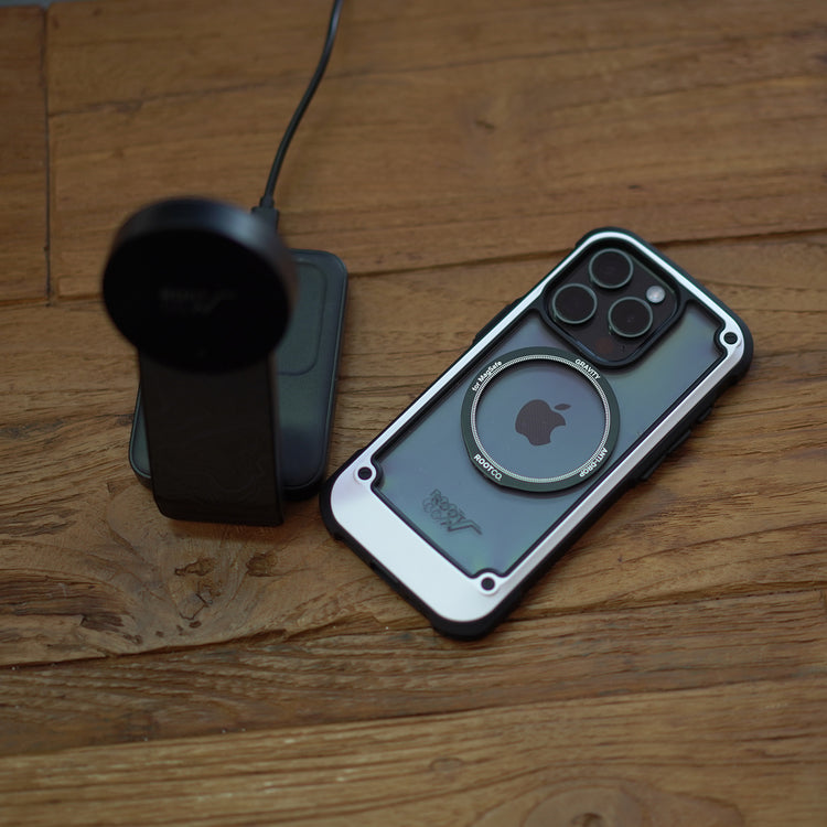 ROOT CO. | ルート GRAVITY METAL RING for MagSafe(ブラック)