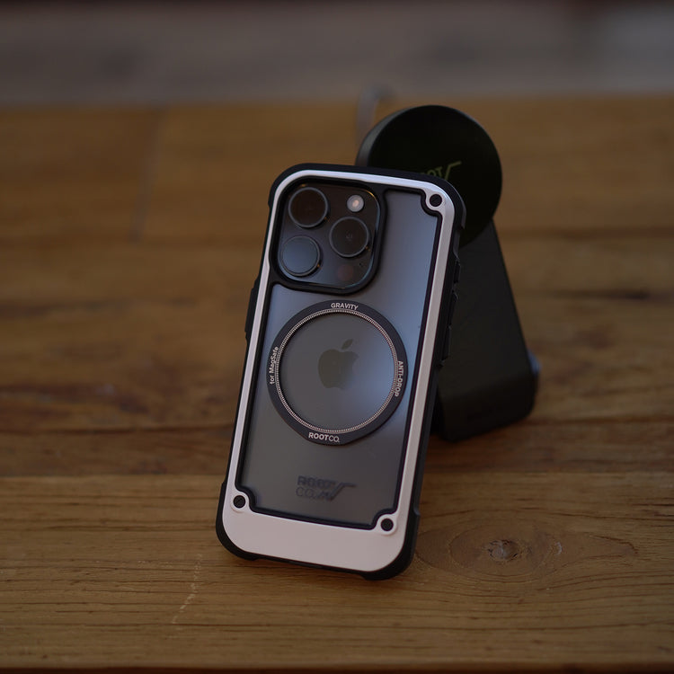 ROOT CO. | ルート GRAVITY METAL RING for MagSafe(ブラック)
