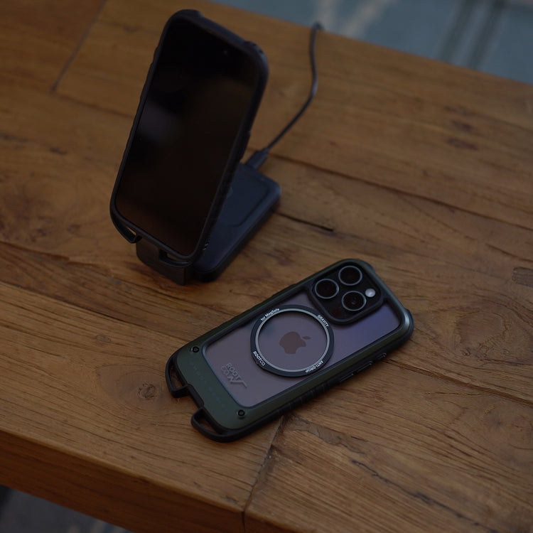 ROOT CO. | ルート GRAVITY METAL RING for MagSafe(ブラック)