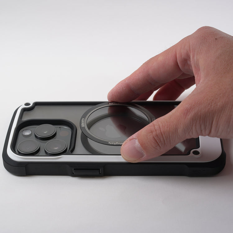 ROOT CO. | ルート GRAVITY METAL RING for MagSafe(ブラック)
