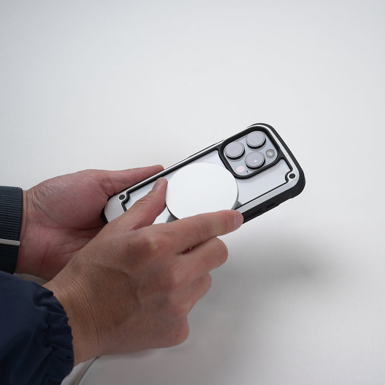 ROOT CO. | ルート GRAVITY METAL RING for MagSafe(ブラック)