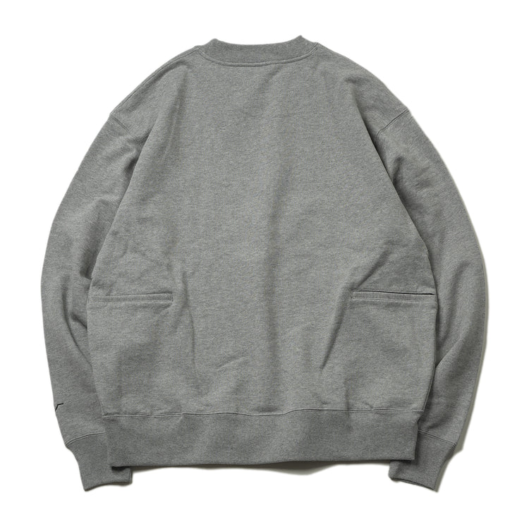 ROOT CO. | ルート PLAY UTILITY BACK POCKET Logo Crewneck Sweat 2024