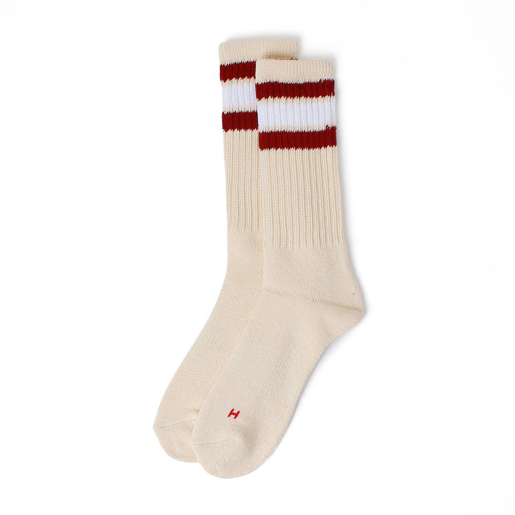 Healthknit | ヘルスニット クラシック配色3本ライン 3Pソックス