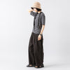 モデル身長165cm,HeavenlyのCotton Typewriter Waist Tuck Wide Pants|DSBKのRegister Sling-Large|MALIBU SANDALSのCANYON VEGAN LEATHER(EVAソール)|LE MELANGEのニットハット,https://market.e-begin.jp/products/dlt_hvr0756s_lala|https://market.e-begin.jp/products/hrv_dsb0667s_lala|https://market.e-begin.jp/products/sed_mls0568o_lala|https://market.e-begin.jp/products/inf_lem0642s_lala