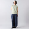 モデル身長165cm,HeavenlyのCotton Linen 4.5oz Denim Wide Pants|GLENFIELDのシャークソールビジネスサンダル,https://market.e-begin.jp/products/dlt_hvr0753s_lala|https://market.e-begin.jp/products/jal_gfd0392q_lala