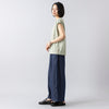 モデル身長165cm,HeavenlyのCotton Linen 4.5oz Denim Wide Pants|GLENFIELDのシャークソールビジネスサンダル,https://market.e-begin.jp/products/dlt_hvr0753s_lala|https://market.e-begin.jp/products/jal_gfd0392q_lala