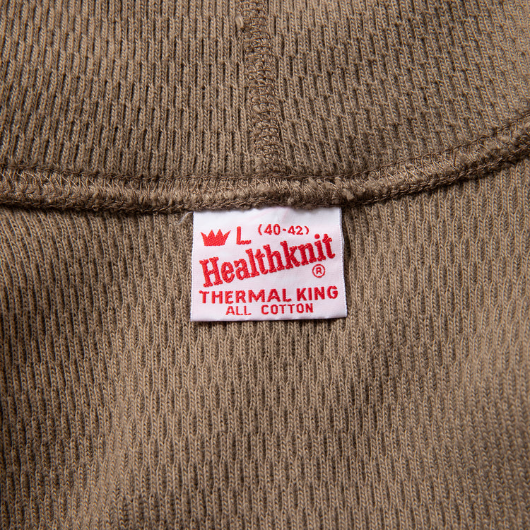 Healthknit | ヘルスニット サーマルキングラッセルハニカム フーディ長袖