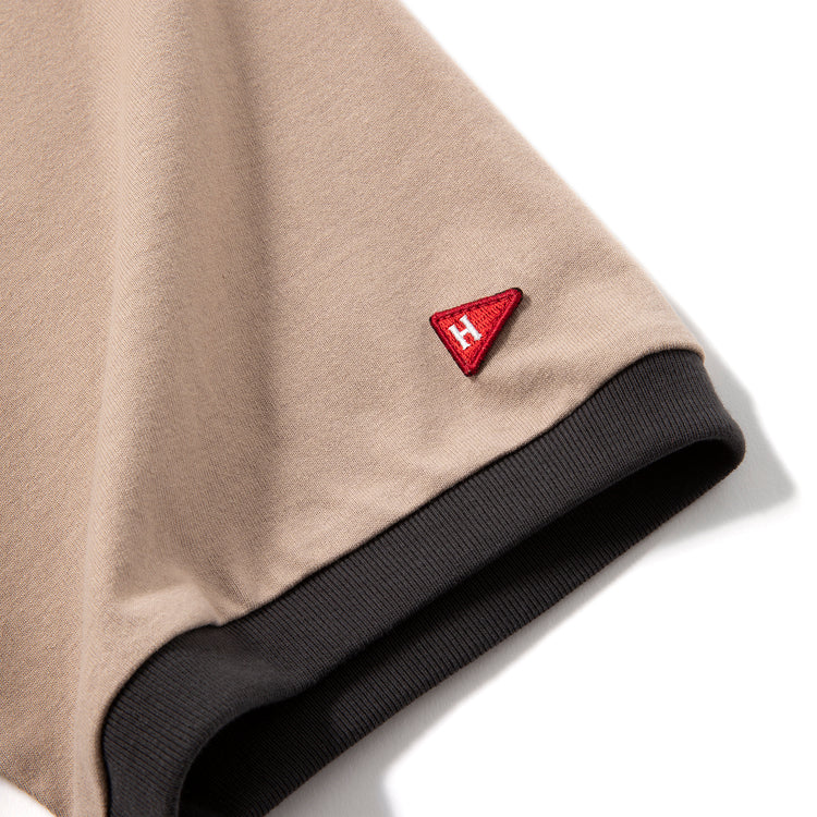 Healthknit | ヘルスニット オープンエンドドライ ワイドリンガークルーネック半袖Tシャツ