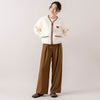 モデル身長165cm,UNIVERSAL OVERALLの2TUCK WIDE STRAIGHT PANTS,https://market.e-begin.jp/products/dre_uni1061s_lala