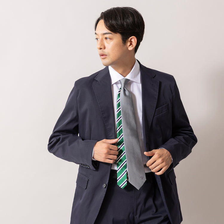 giraffe | ジラフ ワントーンチップレジメンタルタイ