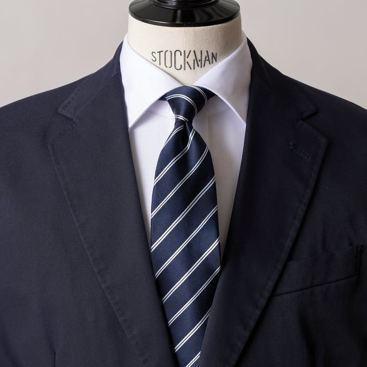 giraffe | ジラフ リバーシブルレジメンタルフローレットタイ