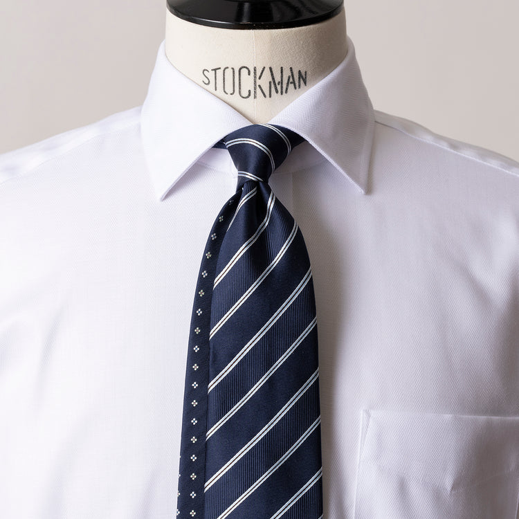 giraffe | ジラフ リバーシブルレジメンタルフローレットタイ