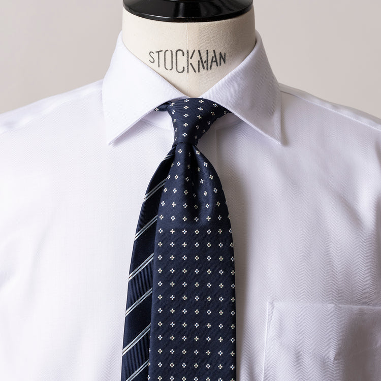 giraffe | ジラフ リバーシブルレジメンタルフローレットタイ