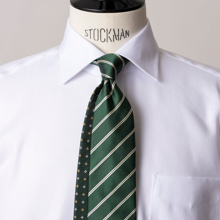 giraffe | ジラフ リバーシブルレジメンタルフローレットタイ