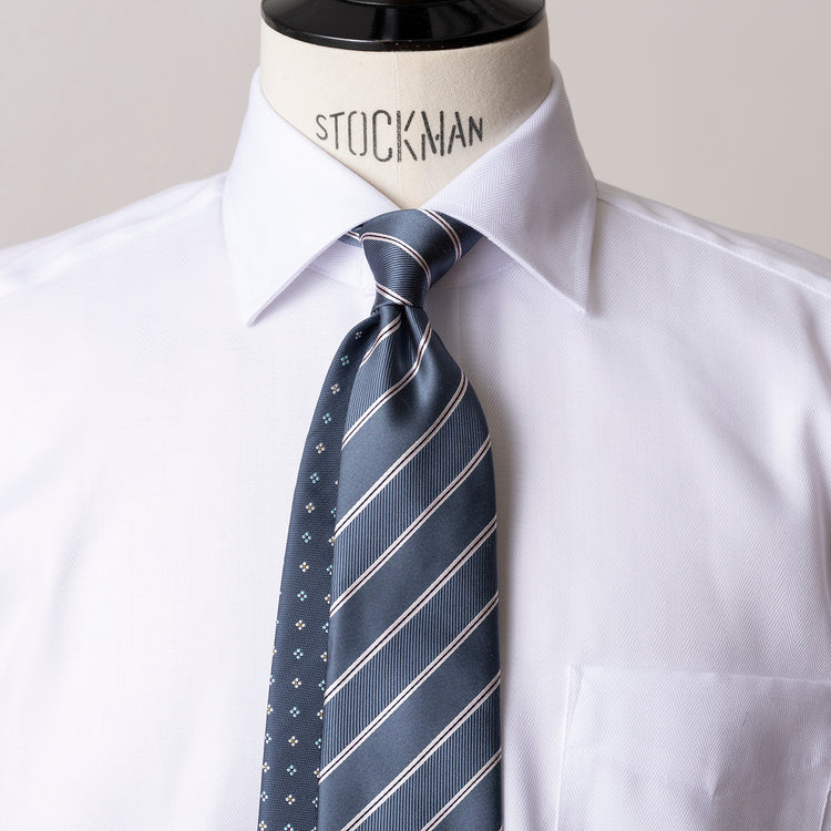 giraffe | ジラフ リバーシブルレジメンタルフローレットタイ