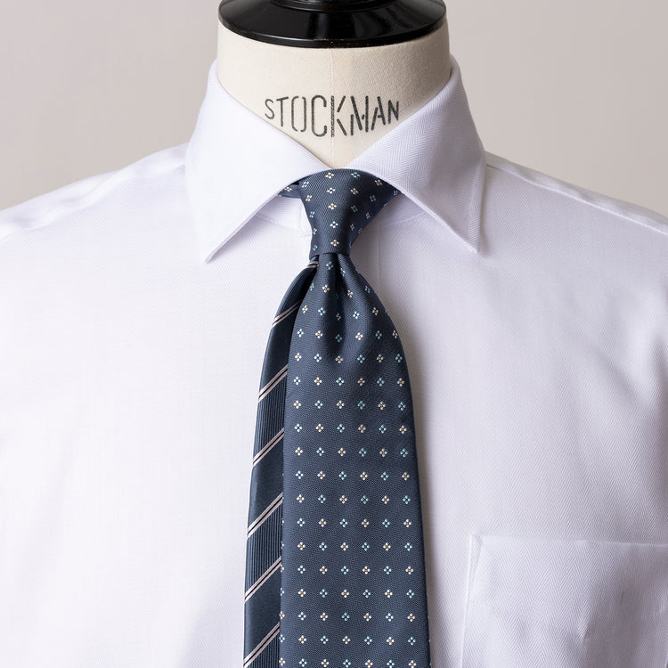 giraffe | ジラフ リバーシブルレジメンタルフローレットタイ