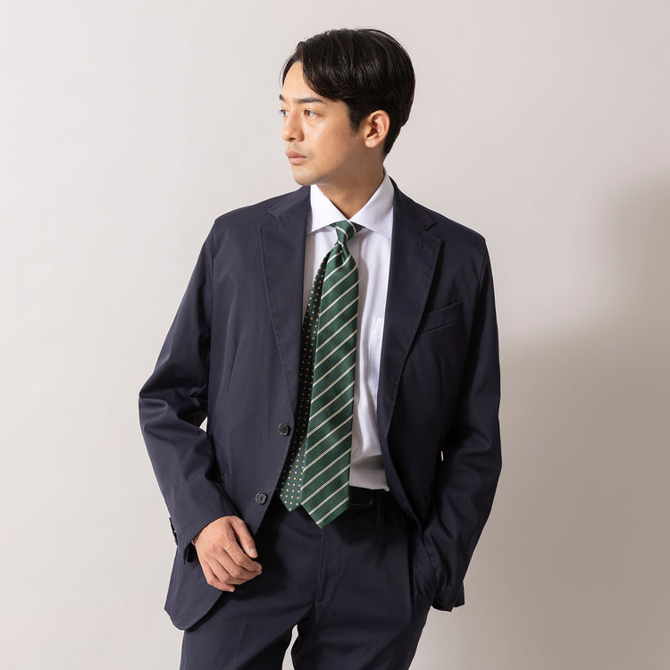 giraffe | ジラフ リバーシブルレジメンタルフローレットタイ