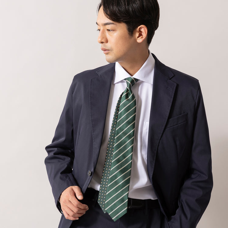 giraffe | ジラフ リバーシブルレジメンタルフローレットタイ