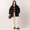 モデル身長163cm,FIDELITYのS110 DOUBLE BEAVER SINGLE PEA COAT|FIL DE FERの両畦マルチボーダー ボートネックP/O|WHITE MAILSのタートルネック|RNA-Nのコックさんの5ポケットパンツ|タイドウェイの2WAY MOSSボストン,https://market.e-begin.jp/products/smn_fdl1211s_lala|https://market.e-begin.jp/products/rdx_fdf1179s_lala|https://market.e-begin.jp/products/hrt_wns0730n_lala|https://market.e-begin.jp/products/tky_rnn1181s_lala|https://market.e-begin.jp/products/snk_tid0304j_lala