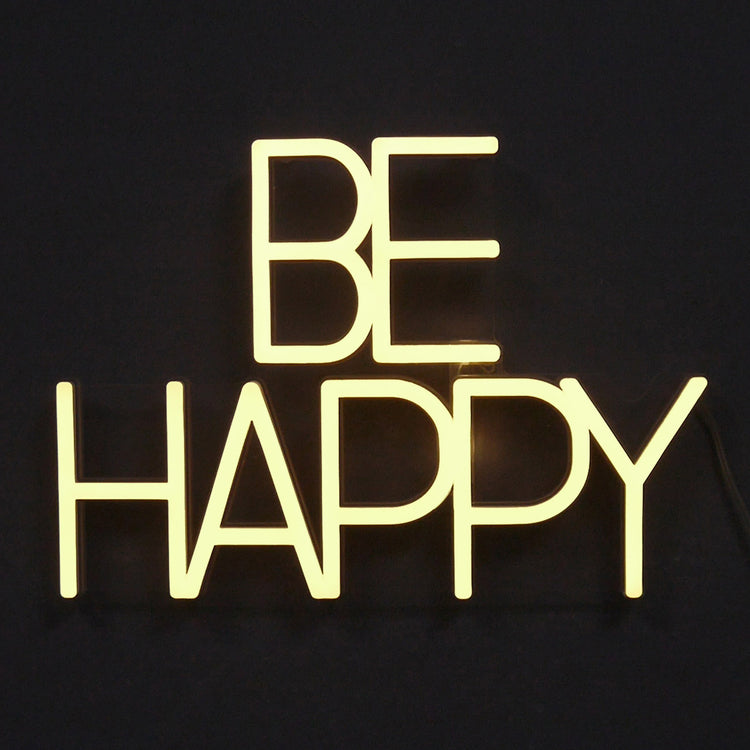 BE HAPPY