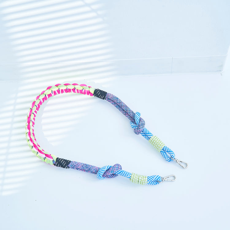 macaroni edge | マカロニエッジ ソロモン編みショルダーストラップ