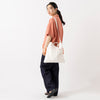 モデル身長163cm,YonetomiのCOTTON SUKASHI KNIT S/T|caquのFS linen wide boy`s|Organic handloomのGURKHA PLATFORM,https://market.e-begin.jp/products/yts_ynt0431u_lala|https://market.e-begin.jp/products/tan_caq0390u_lala|https://market.e-begin.jp/products/snk_tid0499u_lala|https://market.e-begin.jp/products/sed_ogh0417u_lala