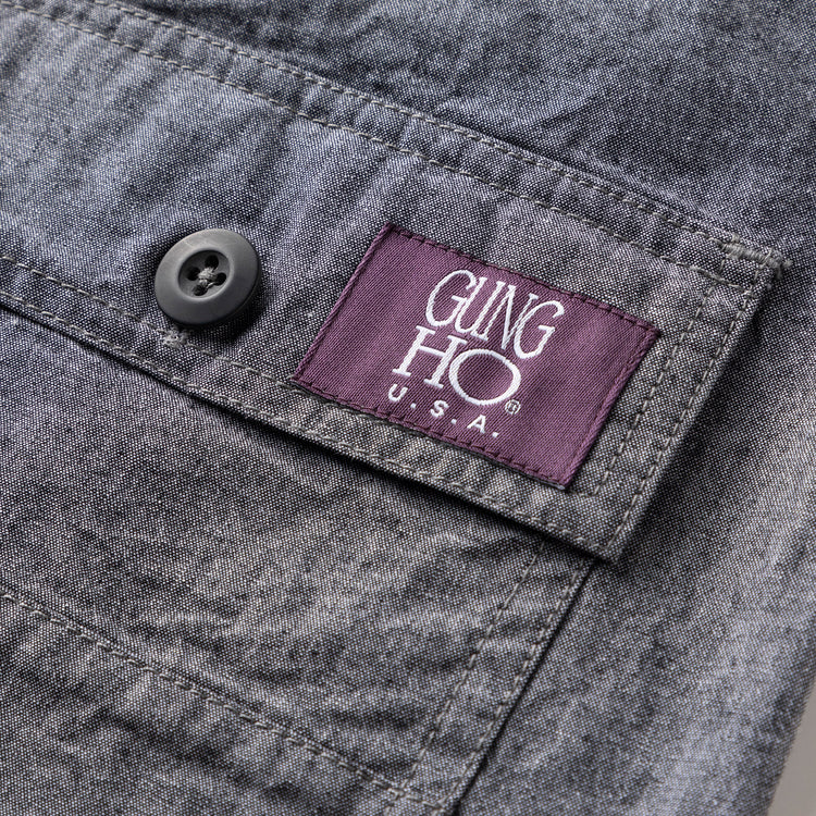 GUNG HO | ガンホー LaLa Begin別注 シャンブレーベイカーパンツ