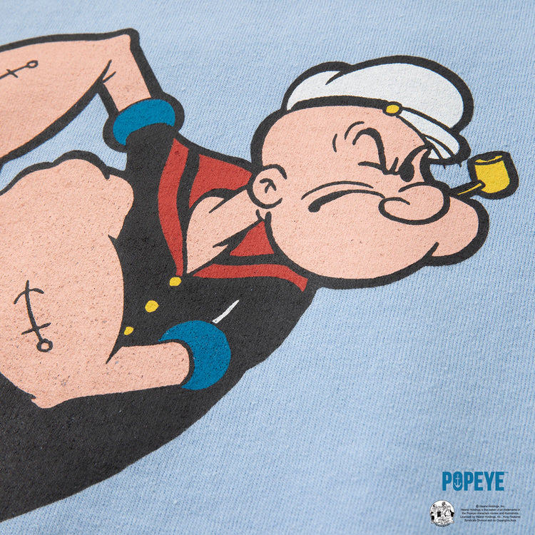 GOODWEAR | グッドウェア POPEYE PRINT CREW SWEAT