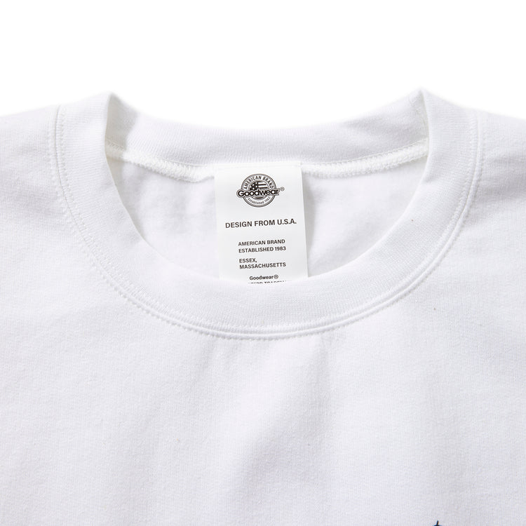 GOODWEAR | グッドウェア BRUTUS PRINT CREW SWEAT